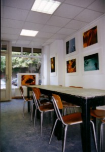 Blick in den Arbeitsraum